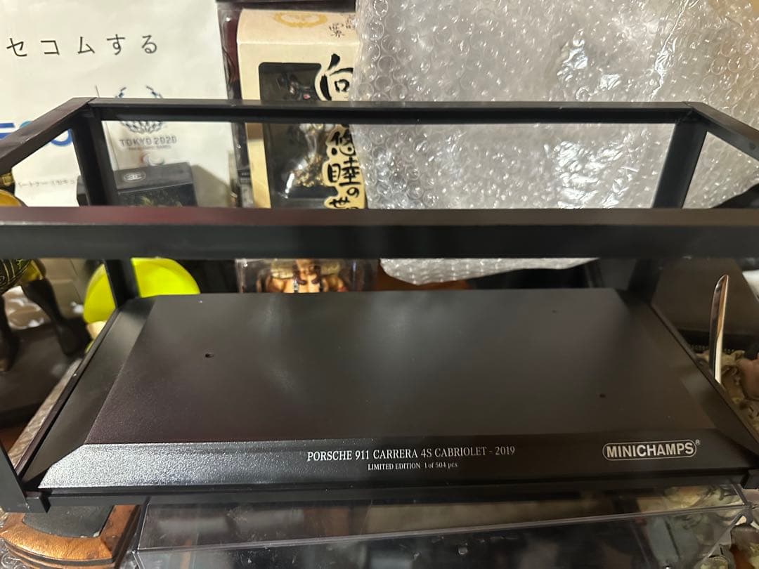 ミニチャンプス 1/18ポルシェ 911 カレラ 4Sコンバーチブル 2019