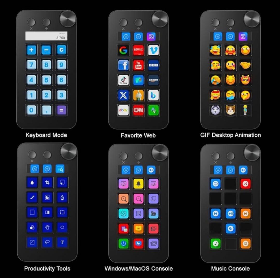 ストリームコントローラー 18 マクロキー ストリームデック 左手デバイス