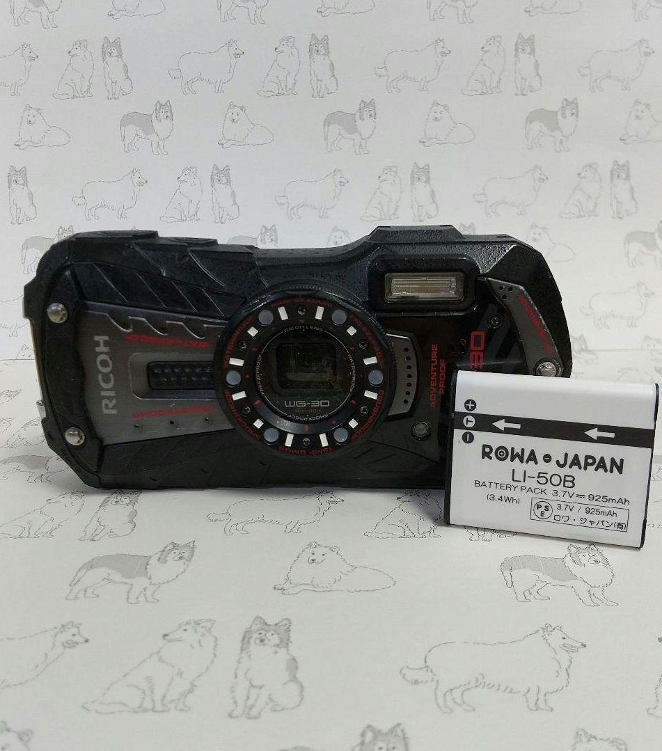 【RS58】RICOH WG-30 デジカメ 本体