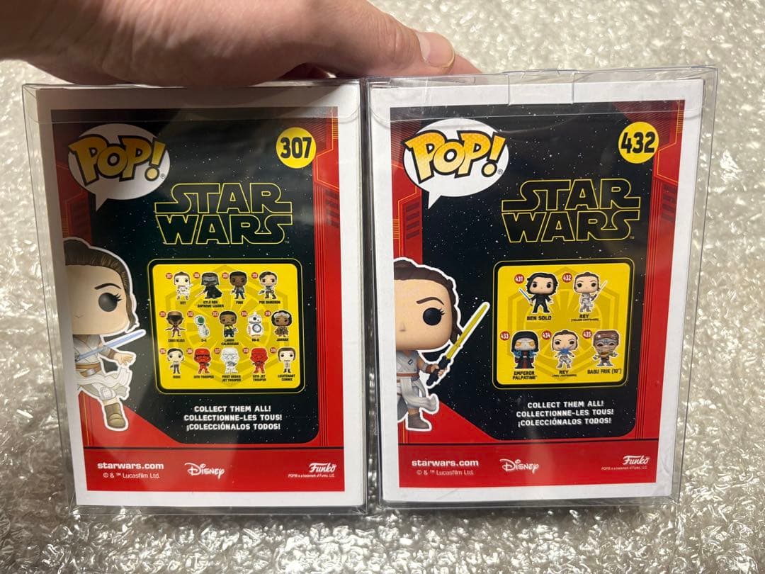 Star Wars Rey フィギュアセット Nn.307 No.432
