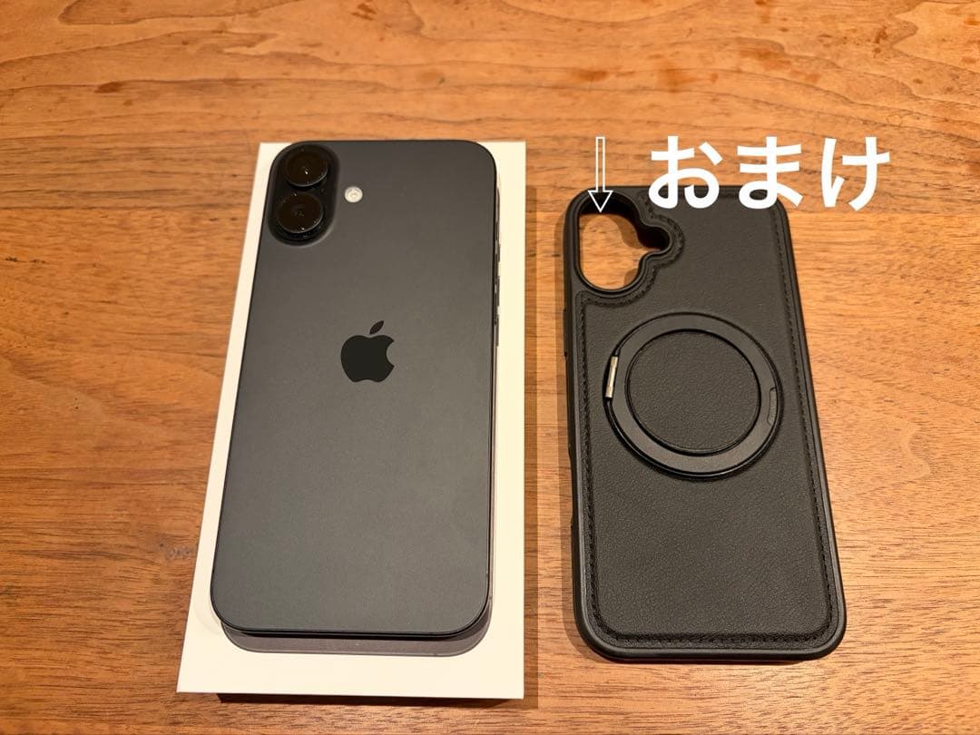 【美品】iPhone16 Plus 256GB ブラック SIMフリー