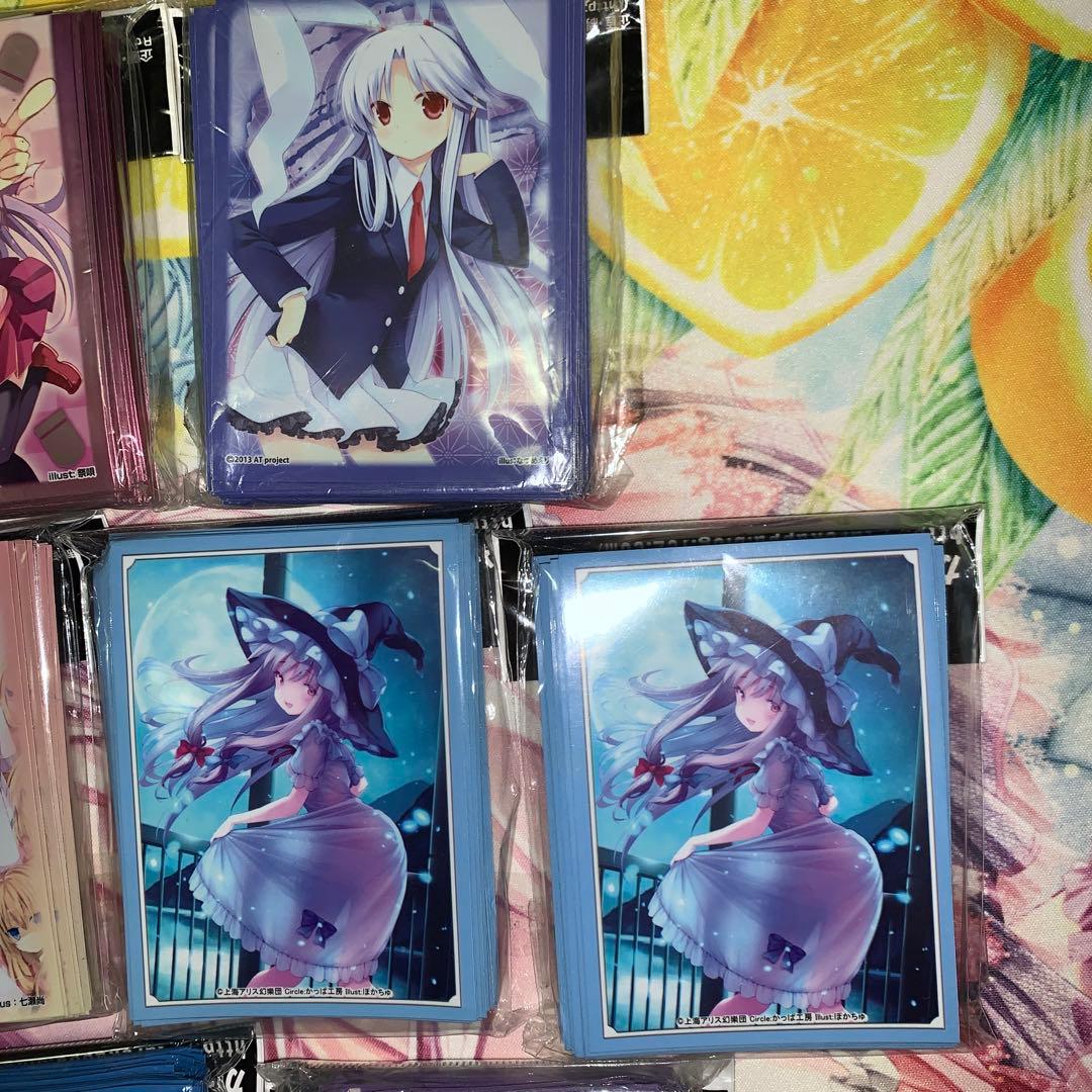 東方project カードスリーブ　まとめ　チルノ魔理沙　アリス