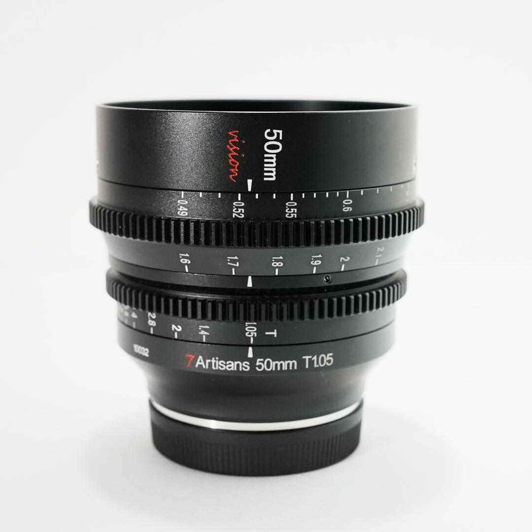 7artisans Vision 50mm T1.05 シネレンズ APS-C