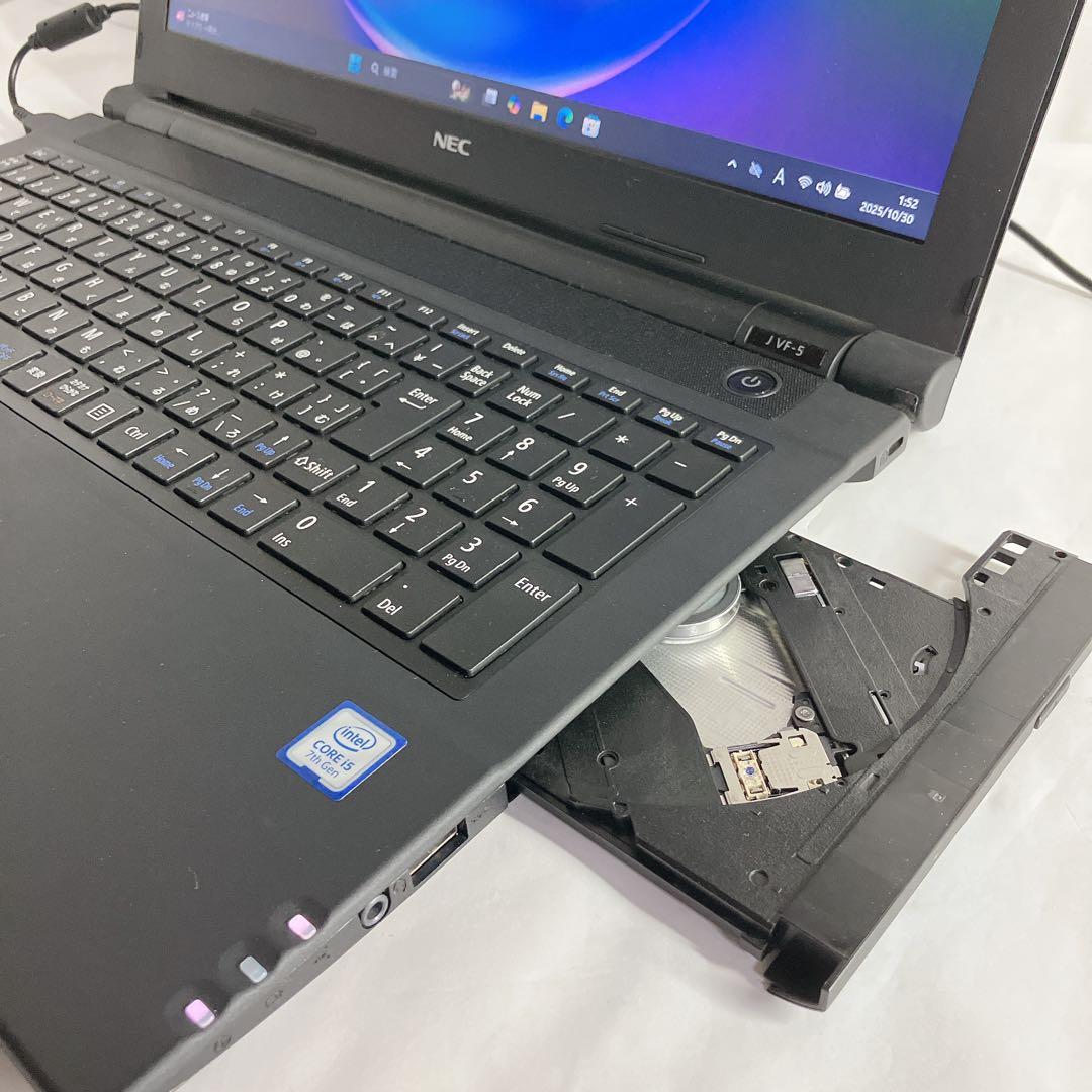 VersaPro J タイプVF Win11 コア5-７世代 SSD　DVD搭載