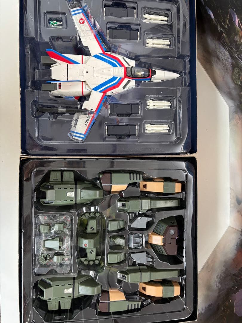 1:48 天使鳥 VF-1A+AP 森の偽装外甲 重装パックスーツ