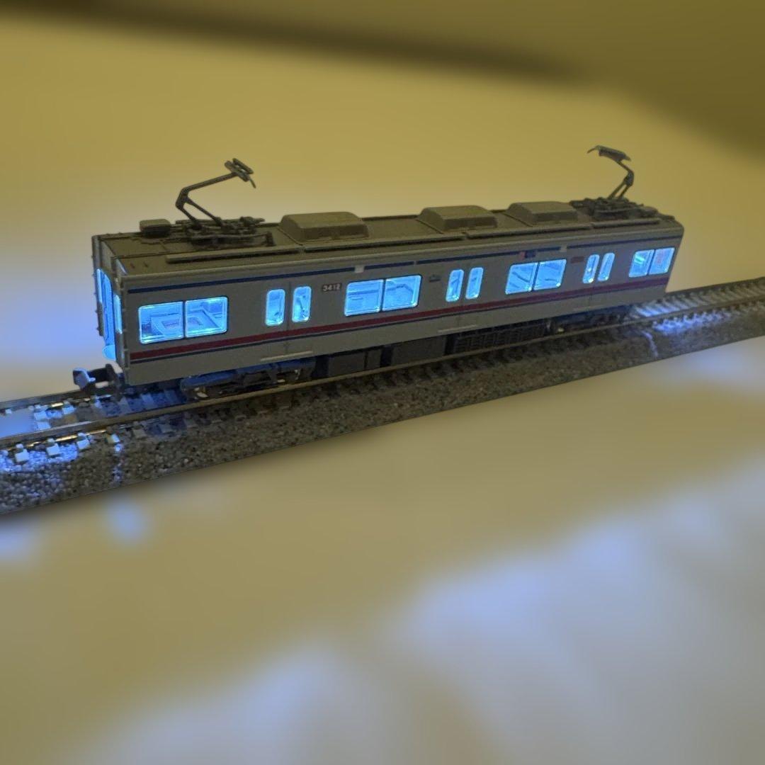 GREENMAX 京成3400形 Nゲージ 全車両室内灯入り