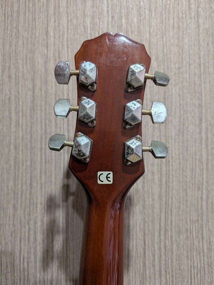 良音/Epiphone　PR-200E/VS 改チューナー付エレアコ　ケース付