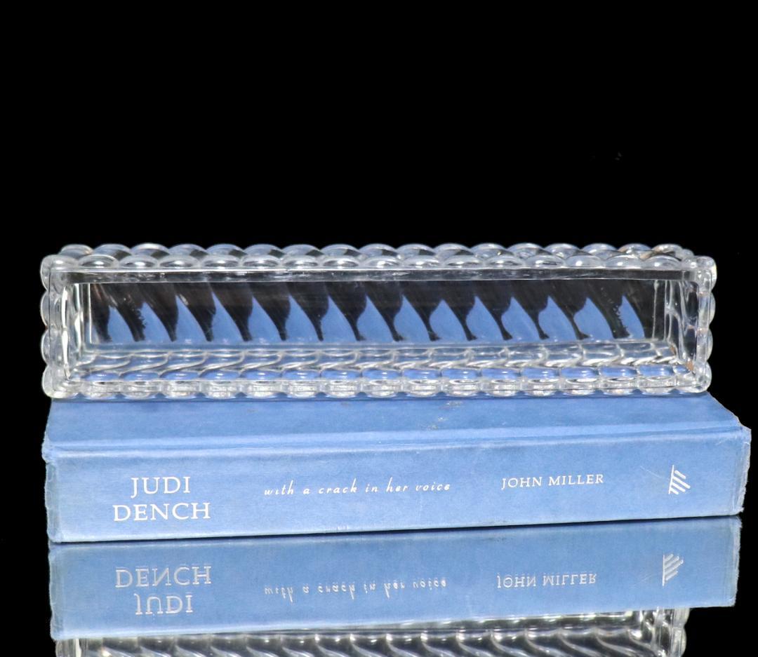 オールド・バカラ 1880年頃 バンブー 大型 センターピース/センターテーブル