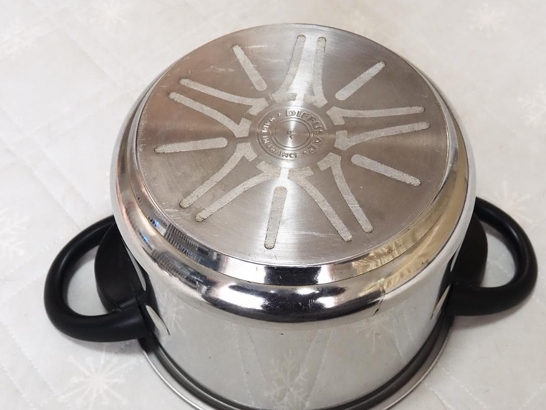 T-fal クリプソステンレス圧力鍋＋ガラス蓋付き 内径22cm　6L