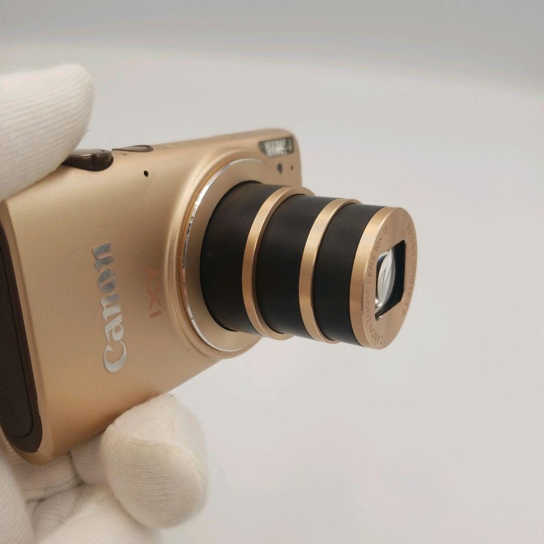 【動作品】キャノン　Canon　IXY コンパクトデジタルカメラ　ゴールド