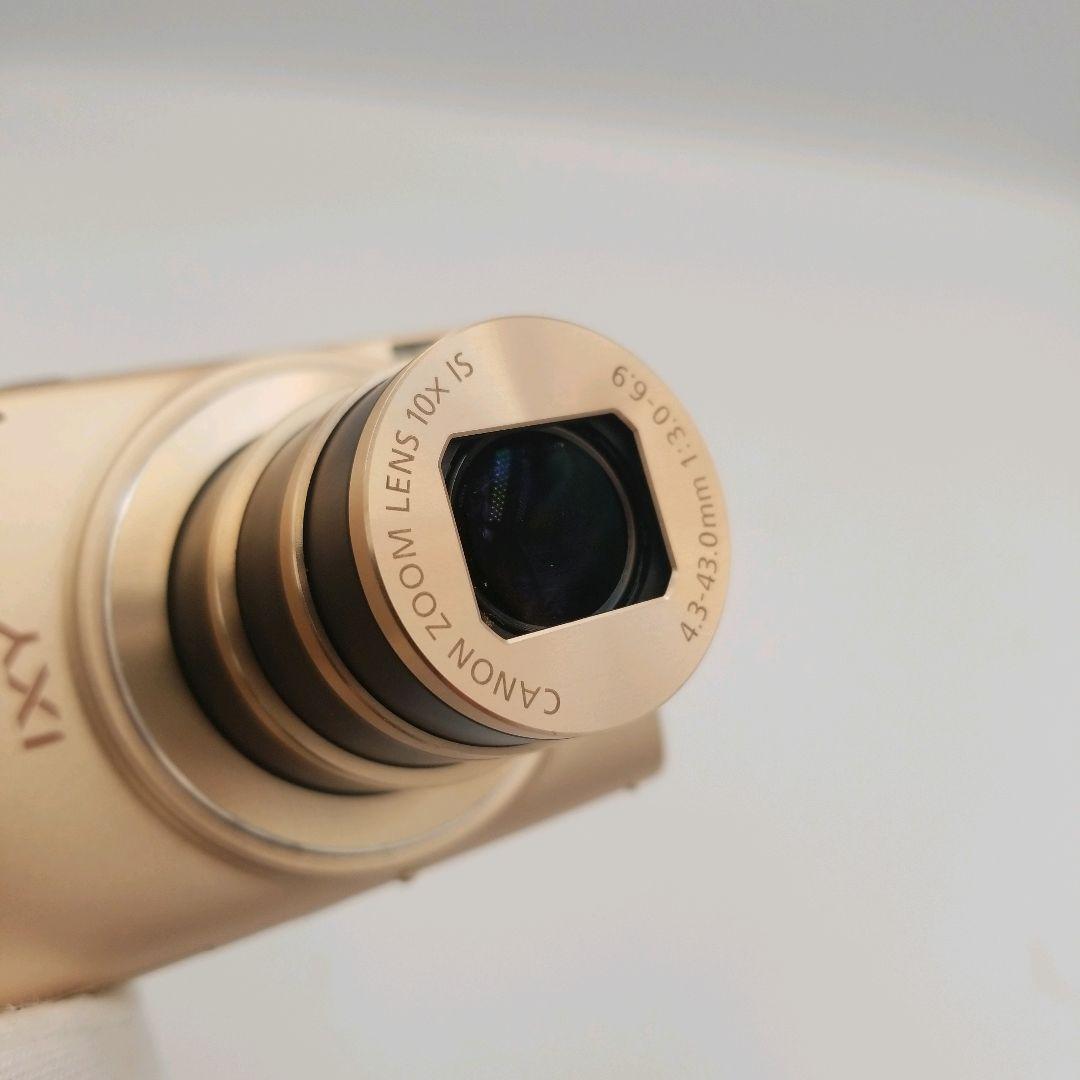 【動作品】キャノン　Canon　IXY コンパクトデジタルカメラ　ゴールド