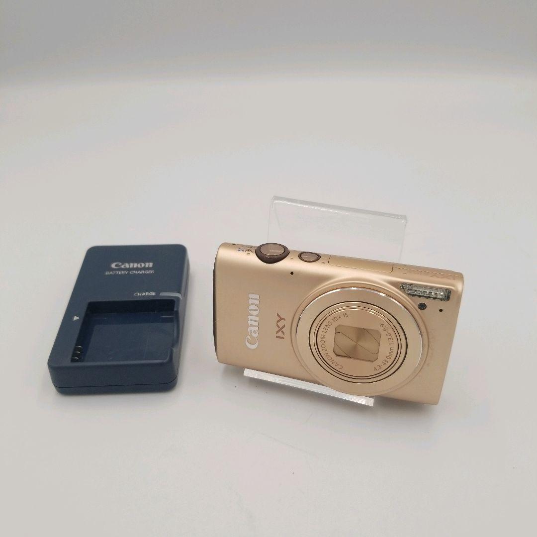 【動作品】キャノン　Canon　IXY コンパクトデジタルカメラ　ゴールド