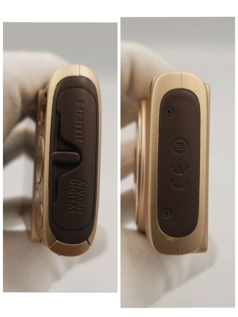 【動作品】キャノン　Canon　IXY コンパクトデジタルカメラ　ゴールド