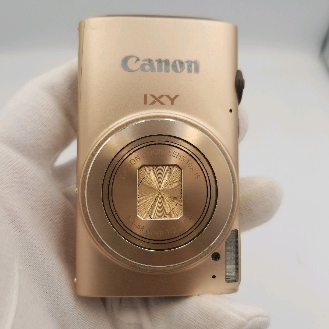 【動作品】キャノン　Canon　IXY コンパクトデジタルカメラ　ゴールド