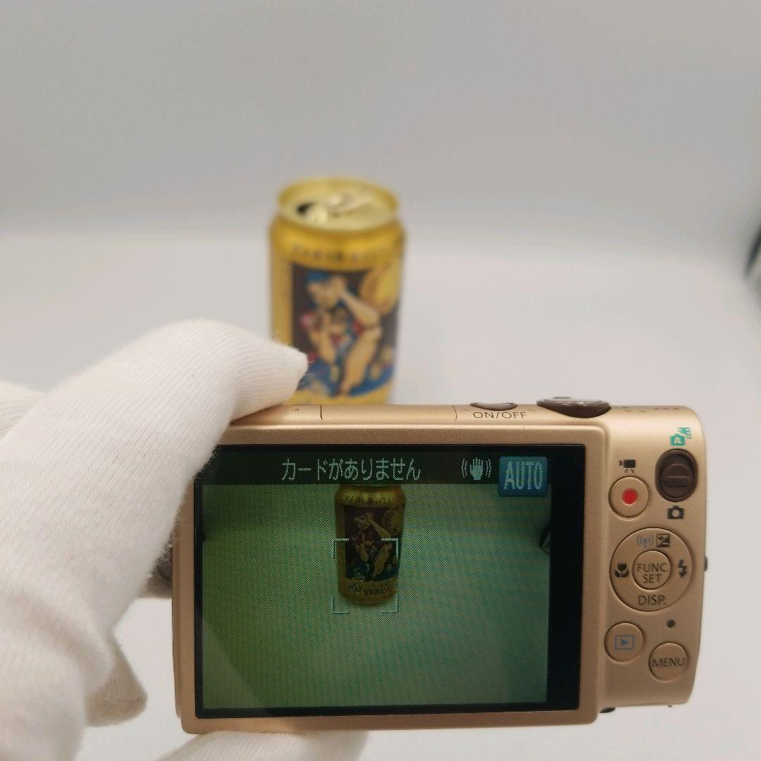 【動作品】キャノン　Canon　IXY コンパクトデジタルカメラ　ゴールド