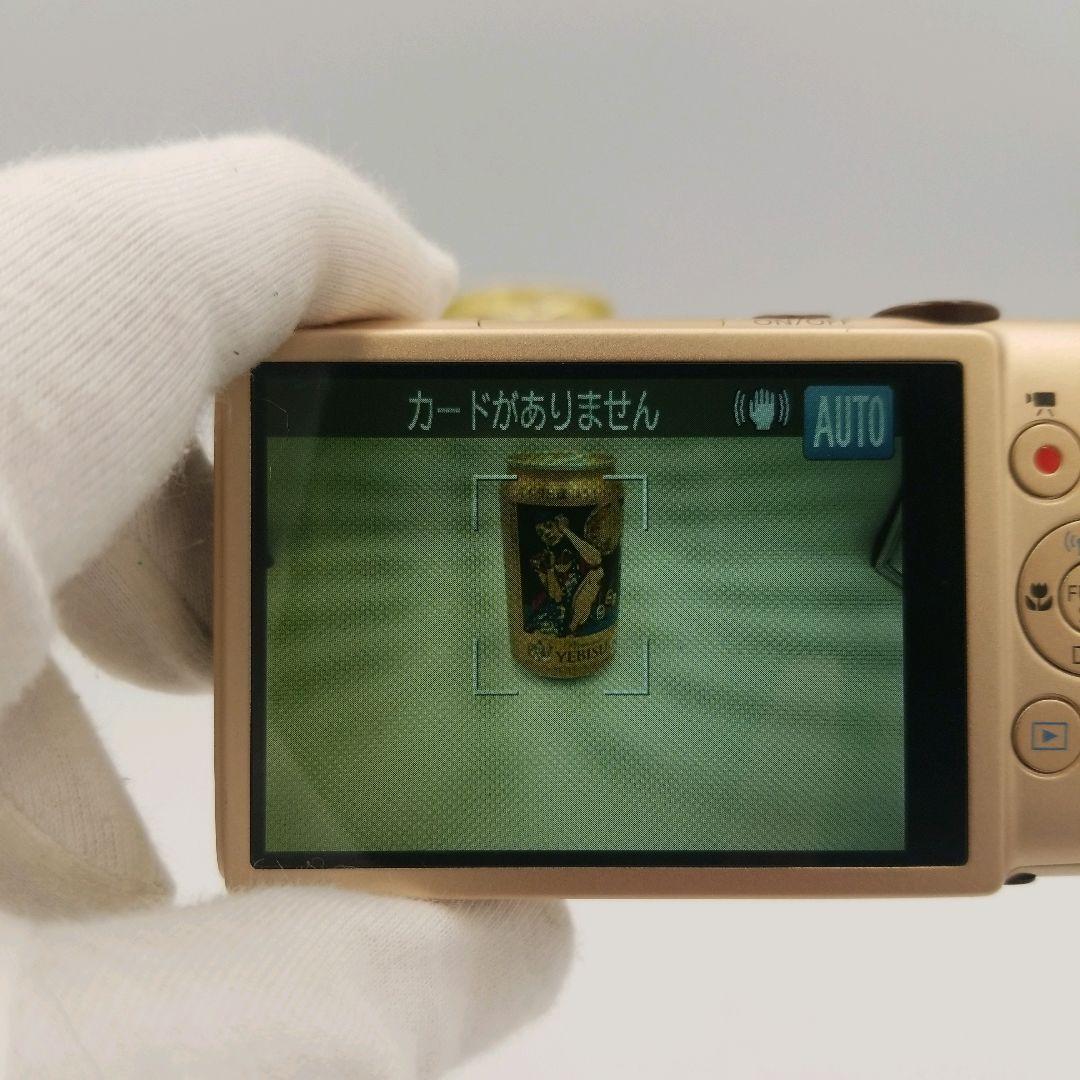 【動作品】キャノン　Canon　IXY コンパクトデジタルカメラ　ゴールド
