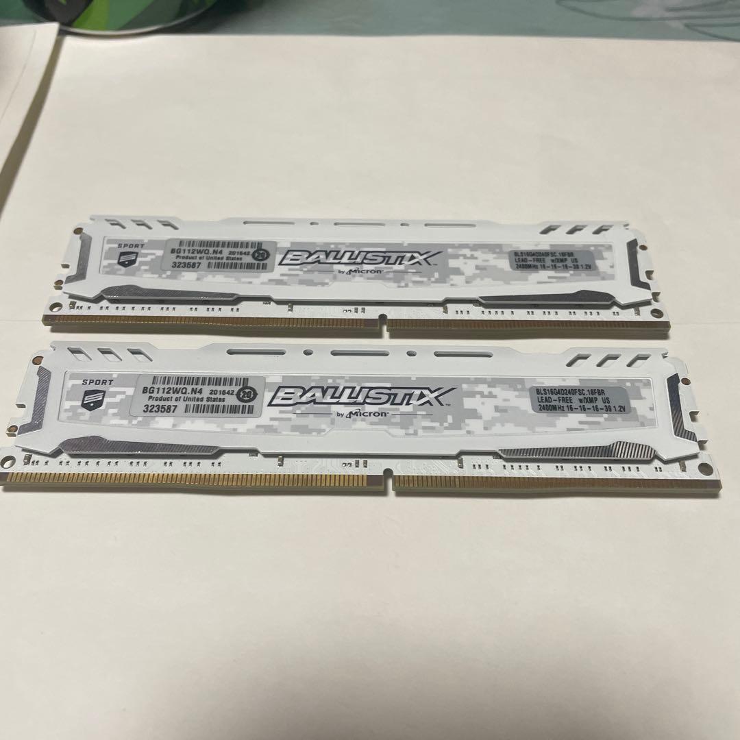 メモリー Crucial Ballistix Sport 16GB x2 DDR4