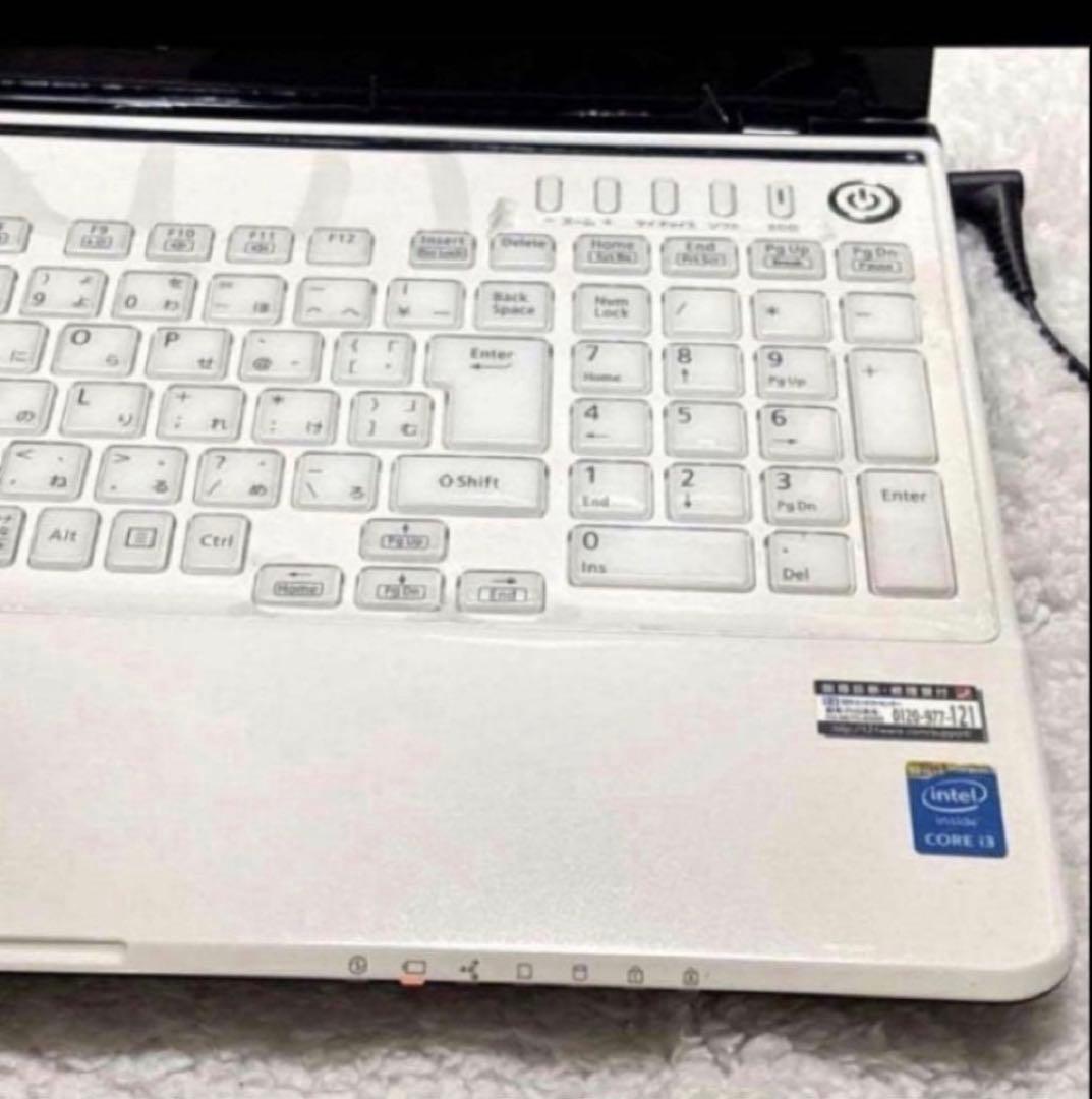 NEC PC-LS350TSW-J i3パソコン ホワイト 初期化済 仕事
