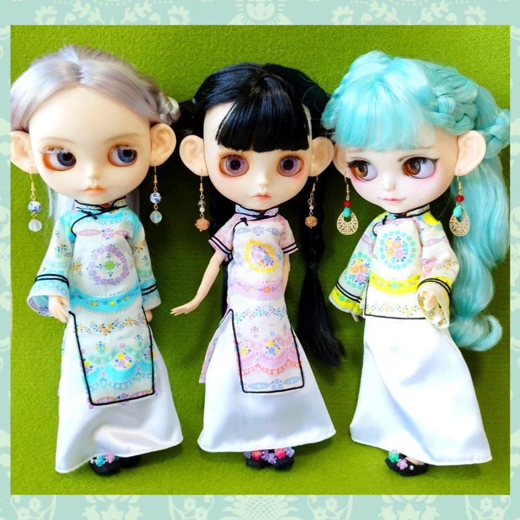 確認用　アイシードール　チャイナ服　チャイナ　ハンドメイド　アウトフィット