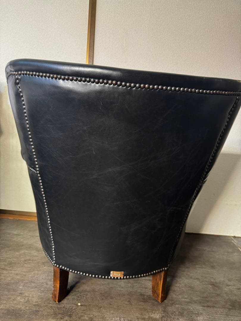 ハロ / HALO　アスプルンドプロフェッサーアームチェア　ソファ 革　ブラック