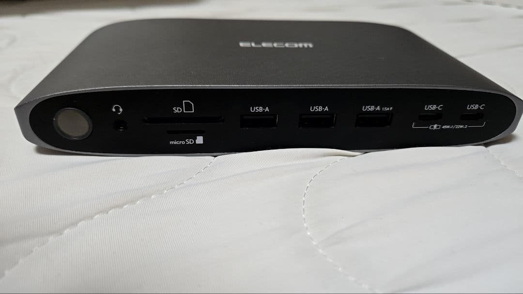 【美品】ELECOM エレコム DST-W14 ドッキングステーション