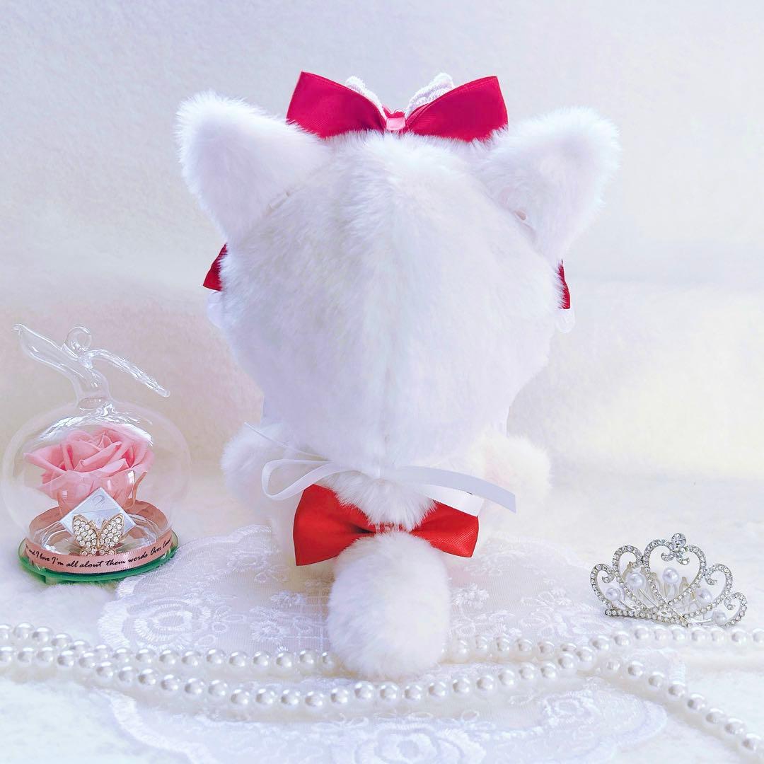 ぬい服　着ぐるみ　16cm おすわり　ふわふわ　新衣装サイズ　R7-73