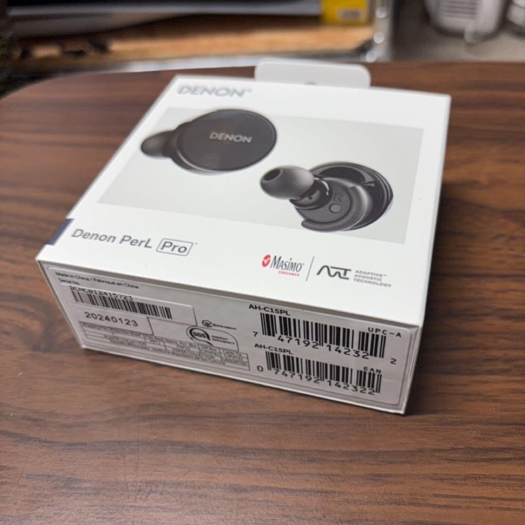 DENON ワイヤレスイヤホン 充電ケース付き