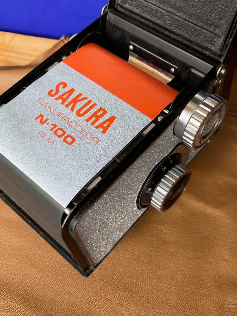 爽やかスタート　キラキラ感　YASHICA FLEX　インテリアにも最適
