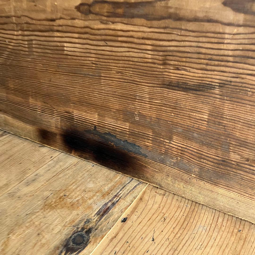 アンティーク 一枚板 展示台 ボード 天板 看板 無垢材 シャビー z752