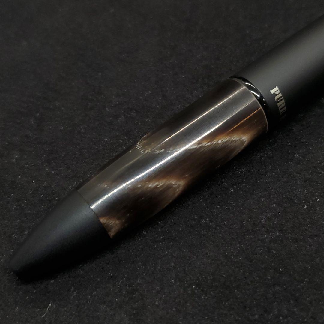 No.139ピュアモルト4&1カスタム黒水牛の角芯持使用