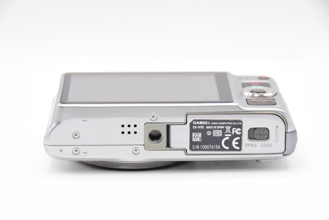 ■ 美品 ■ CASIO EXILIM EX-H10 シルバー《動作OK》