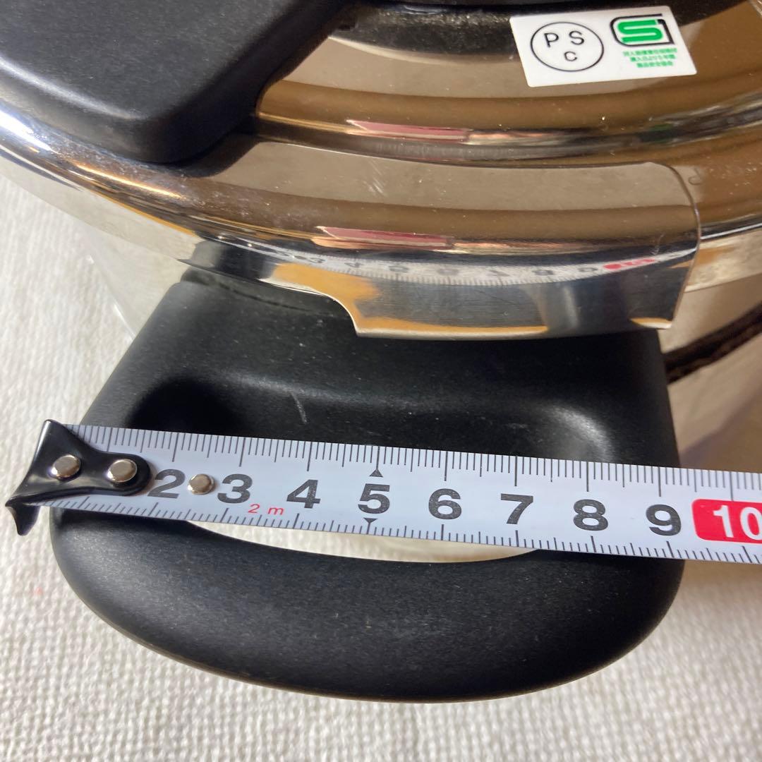 T-fal 圧力鍋 中型 ステンレススチール