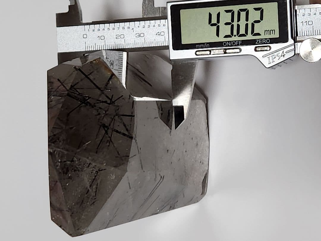 ☆ルチル 置物 ポイント六角柱 天然石 原石