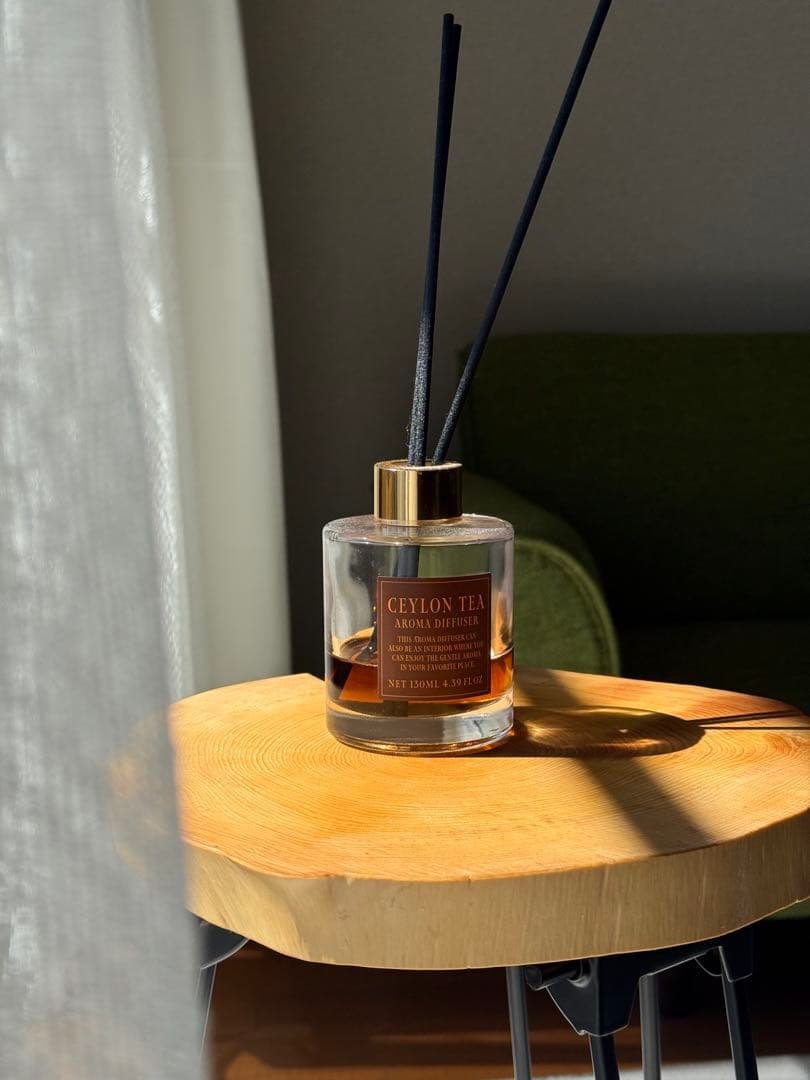 ミニ　コーヒーテーブル　サイドテーブル　天然木　一枚板(k014)一点もの