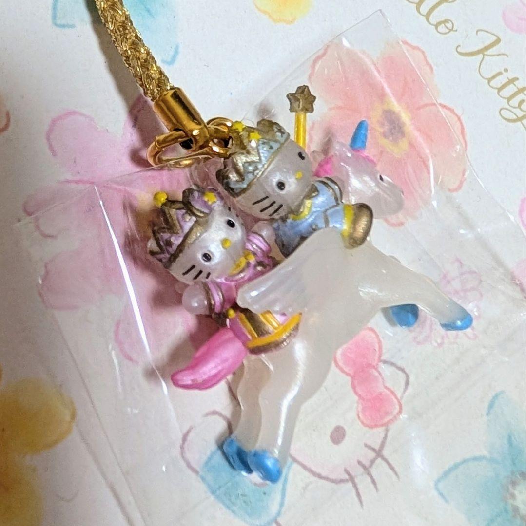 【特希少】ハローキティ　根付け　サンリオピューロランド　ユニコーン