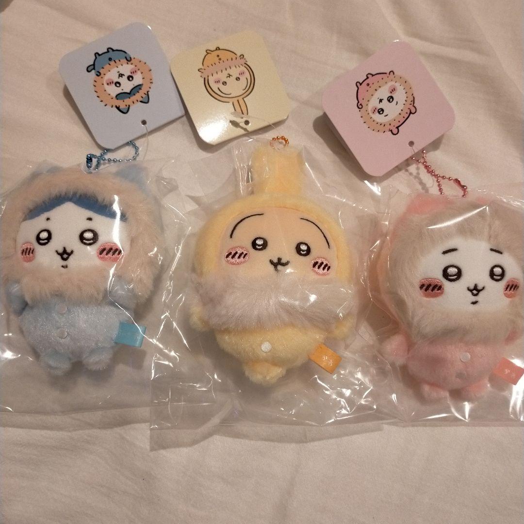 ちいかわ フッサフッサなパジャママスコット ハチワレ うさぎ
