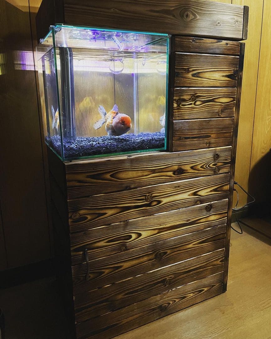 キューブ型水槽専用、水槽台