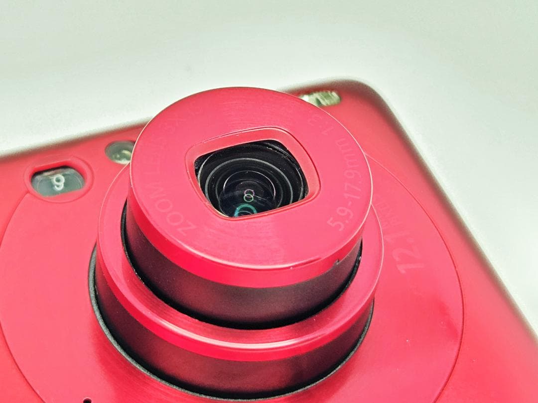 キヤノン　Canon IXY DIGITAL 210 IS レッド 《元箱付属》