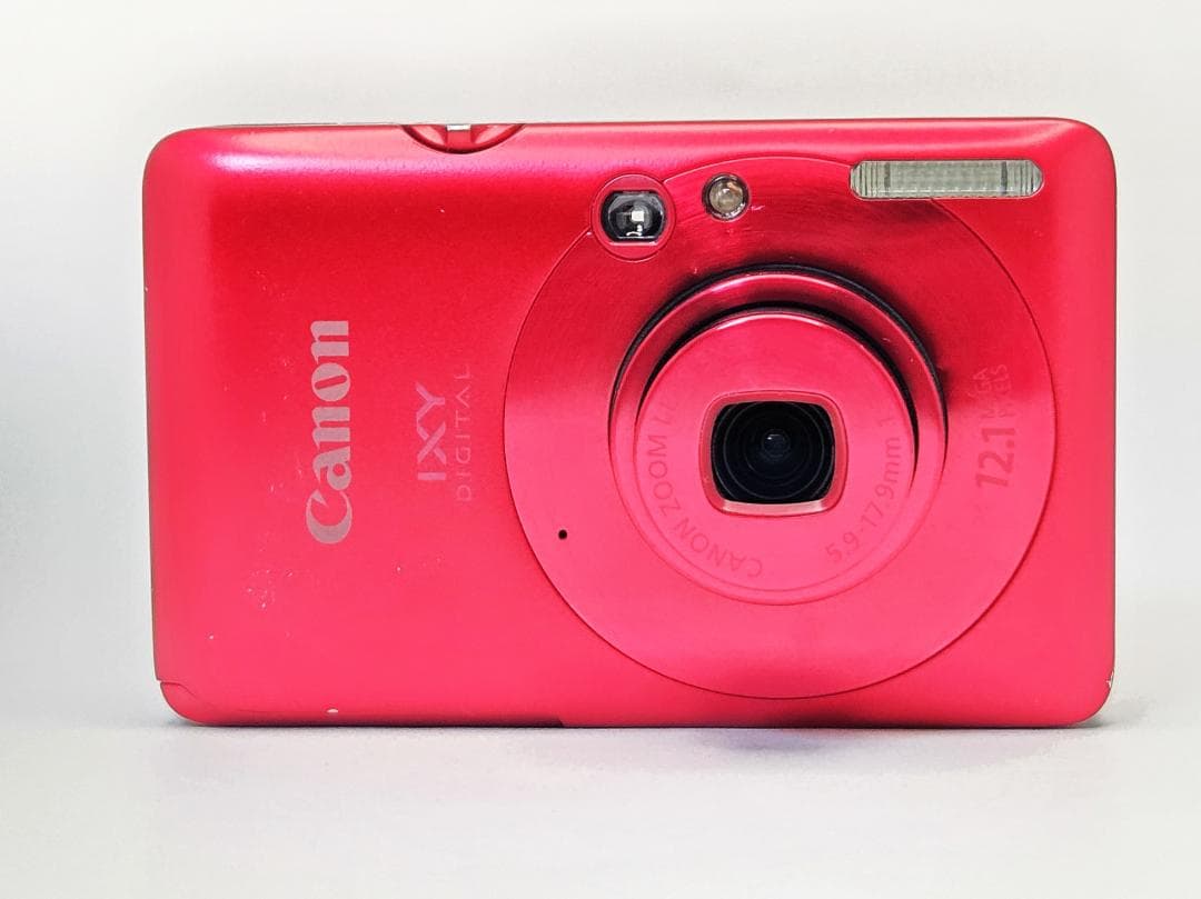 キヤノン　Canon IXY DIGITAL 210 IS レッド 《元箱付属》
