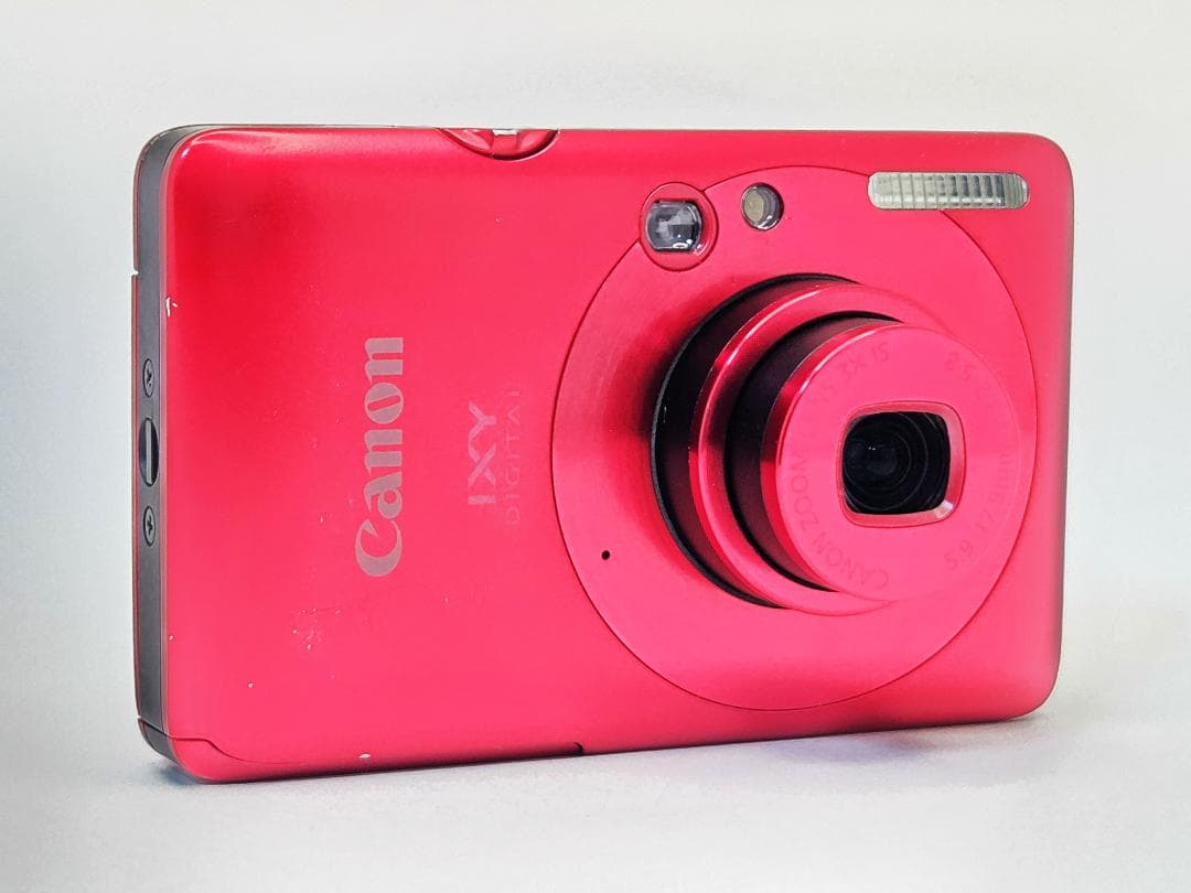 キヤノン　Canon IXY DIGITAL 210 IS レッド 《元箱付属》