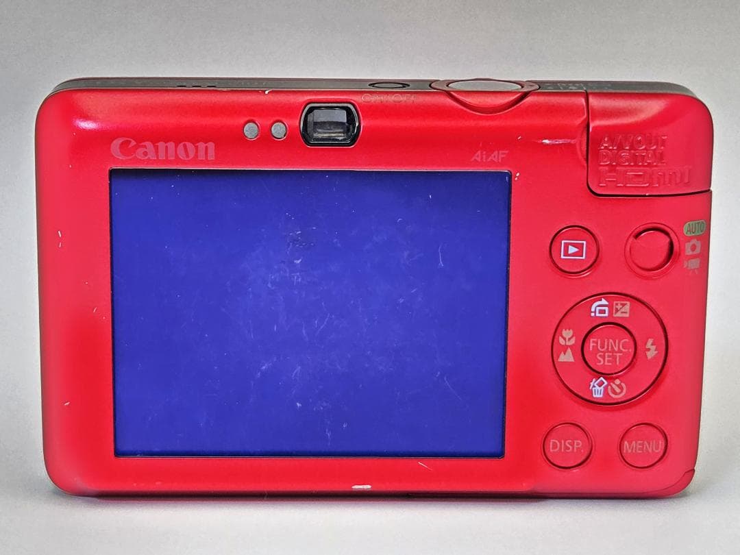 キヤノン　Canon IXY DIGITAL 210 IS レッド 《元箱付属》