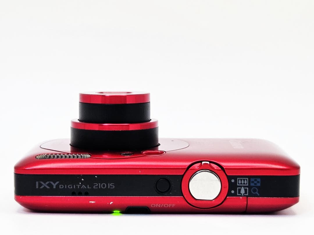 キヤノン　Canon IXY DIGITAL 210 IS レッド 《元箱付属》