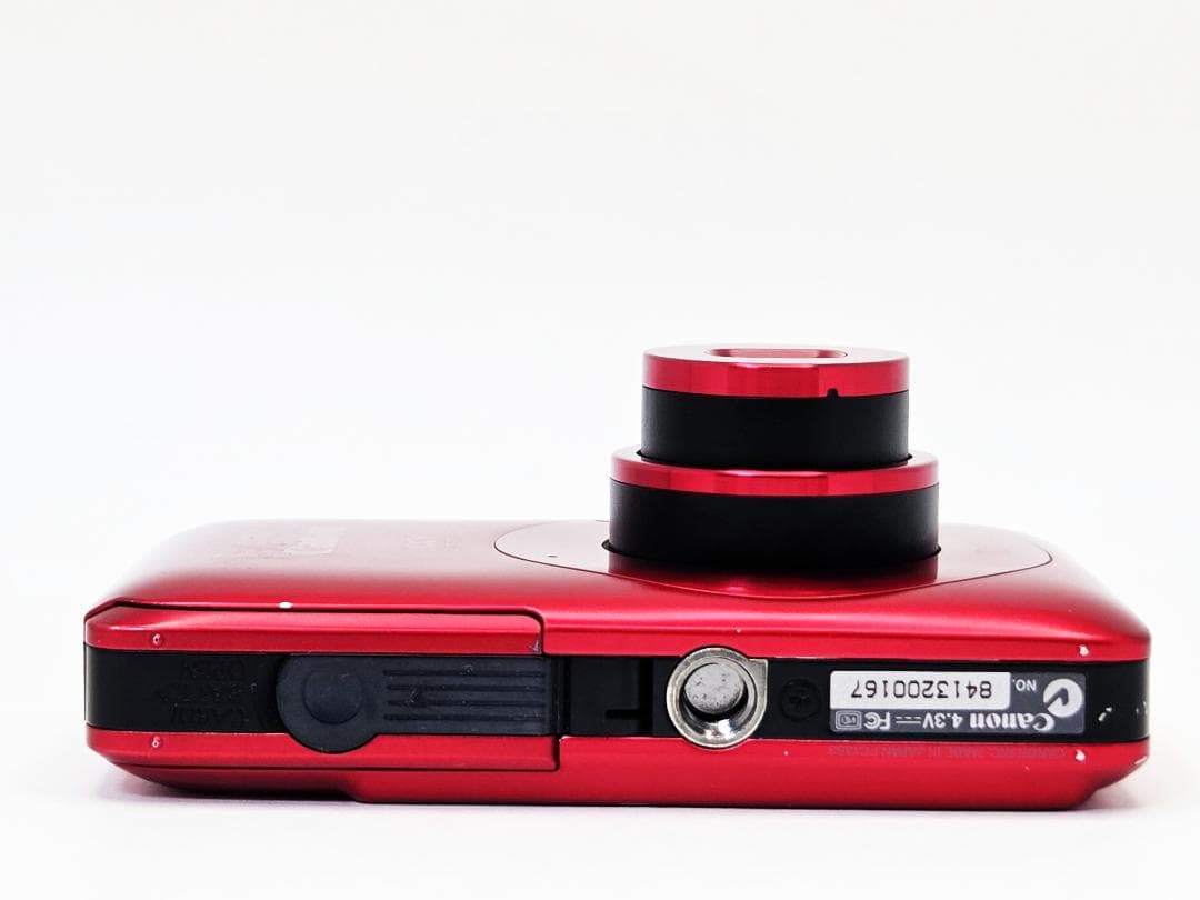 キヤノン　Canon IXY DIGITAL 210 IS レッド 《元箱付属》