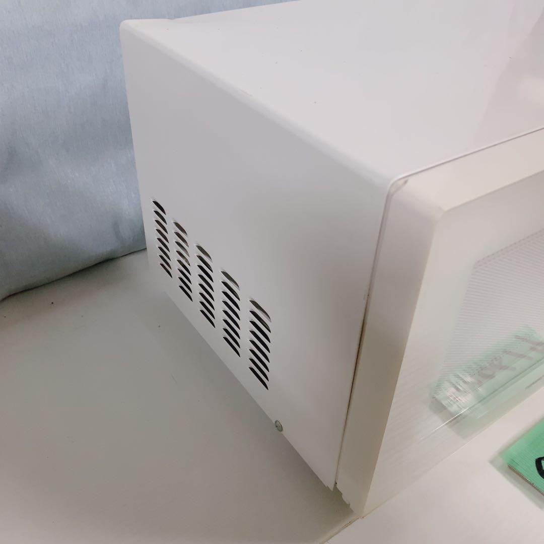 美品 ツインバード 電子レンジ DR-LD20 庫内フラット 2019年製