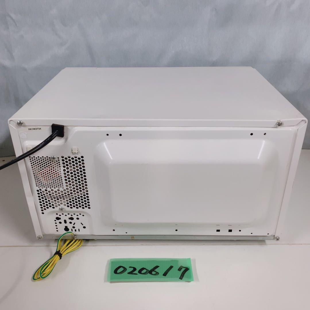 美品 ツインバード 電子レンジ DR-LD20 庫内フラット 2019年製
