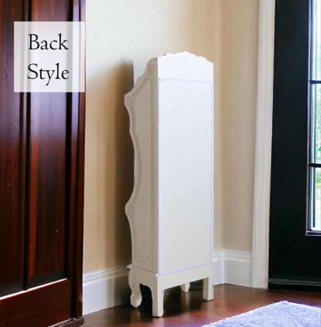 325【新品】ヨーロピアン クラシック スリッパラック アンティークホワイト