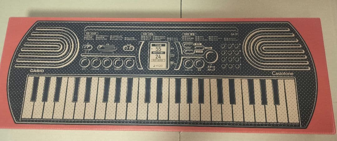 CASIO 44鍵キーボード SA-81 ACアダプター付き 未使用