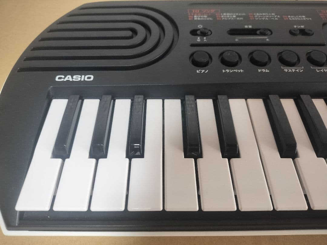 CASIO 44鍵キーボード SA-81 ACアダプター付き 未使用