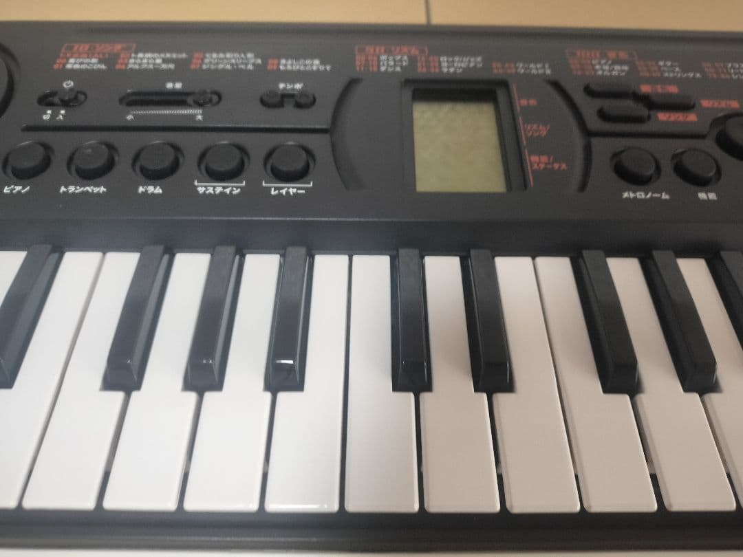 CASIO 44鍵キーボード SA-81 ACアダプター付き 未使用