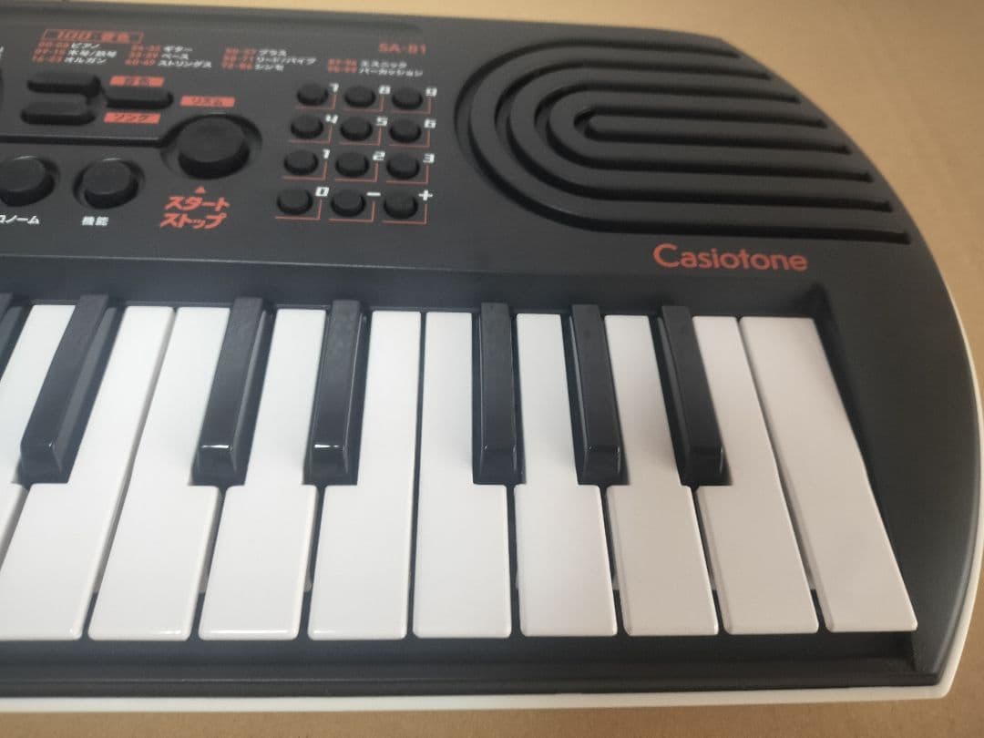 CASIO 44鍵キーボード SA-81 ACアダプター付き 未使用
